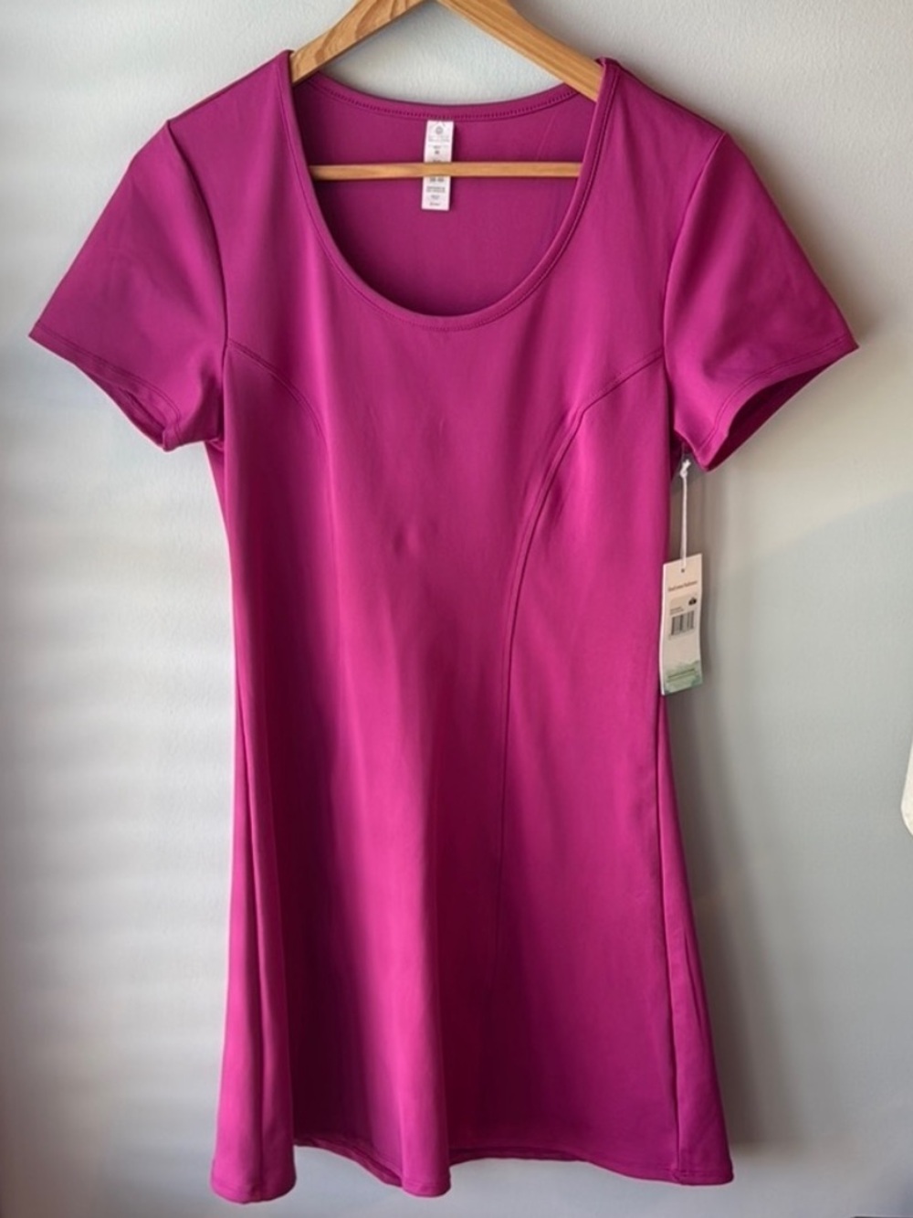NEW Balance Collection Short Sleeve‎ Festival Fuchsia Dress | Women's Medium